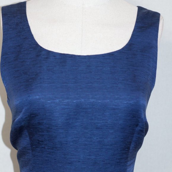 Adrianna Papell Silk Linen Dress - Picture 4 of 11